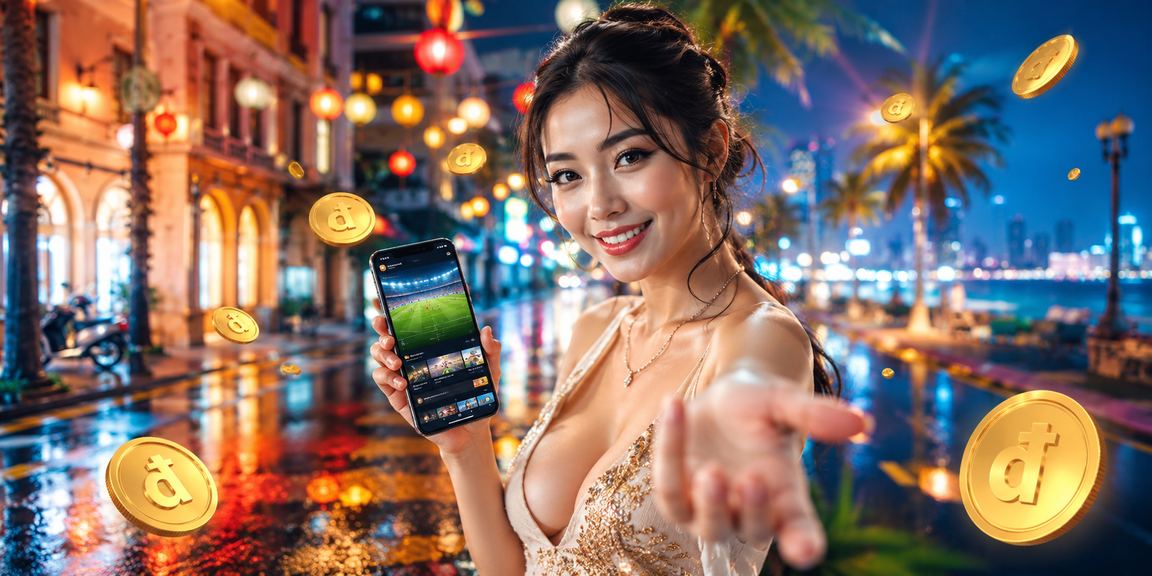 Không khí thể thao tại Thành phố Hồ Chí Minh với người dùng xem thông tin giải trí trên điện thoại