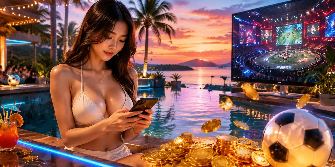Bối cảnh Phú Quốc khi người dùng theo dõi tỷ lệ kèo esports trên di động